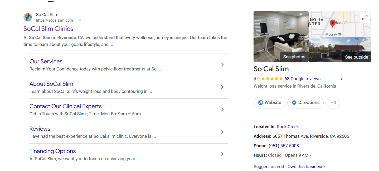 Med spa seo agency