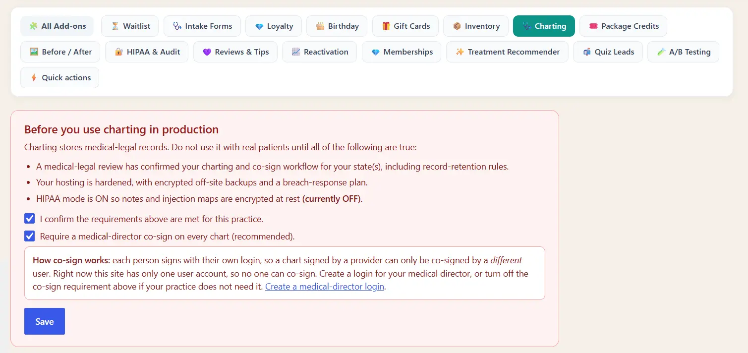 best medspa software for solo practitioners?